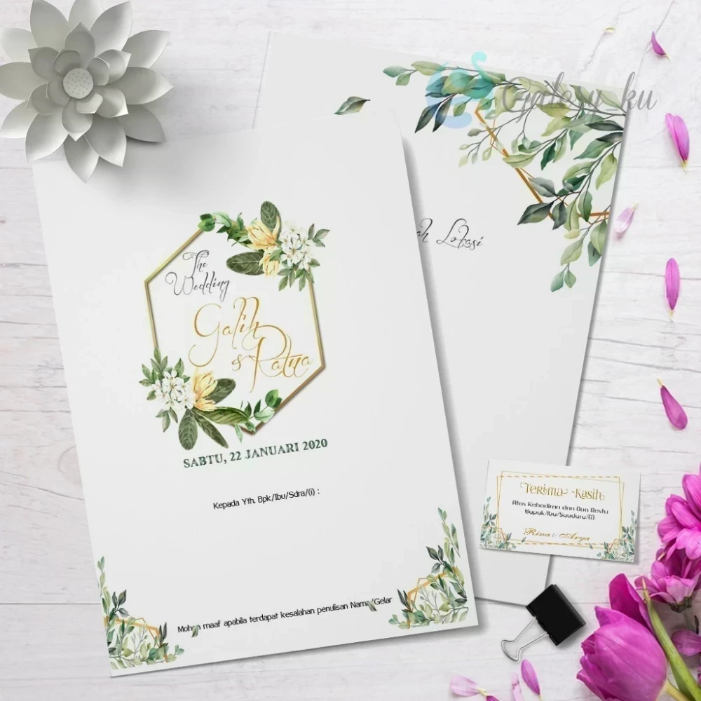 Inspirasi Format Undangan Pernikahan Yang Bisa Kamu Gunakan Wedding Market