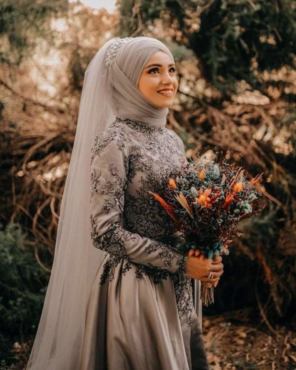 Trend Gaun Pengantin Muslimah Modern - Wedding Market