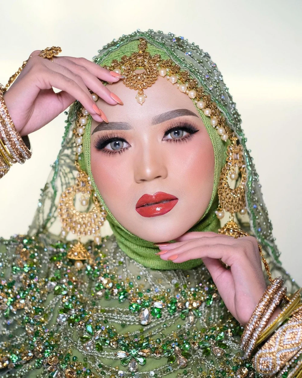 Pengantin India hijab