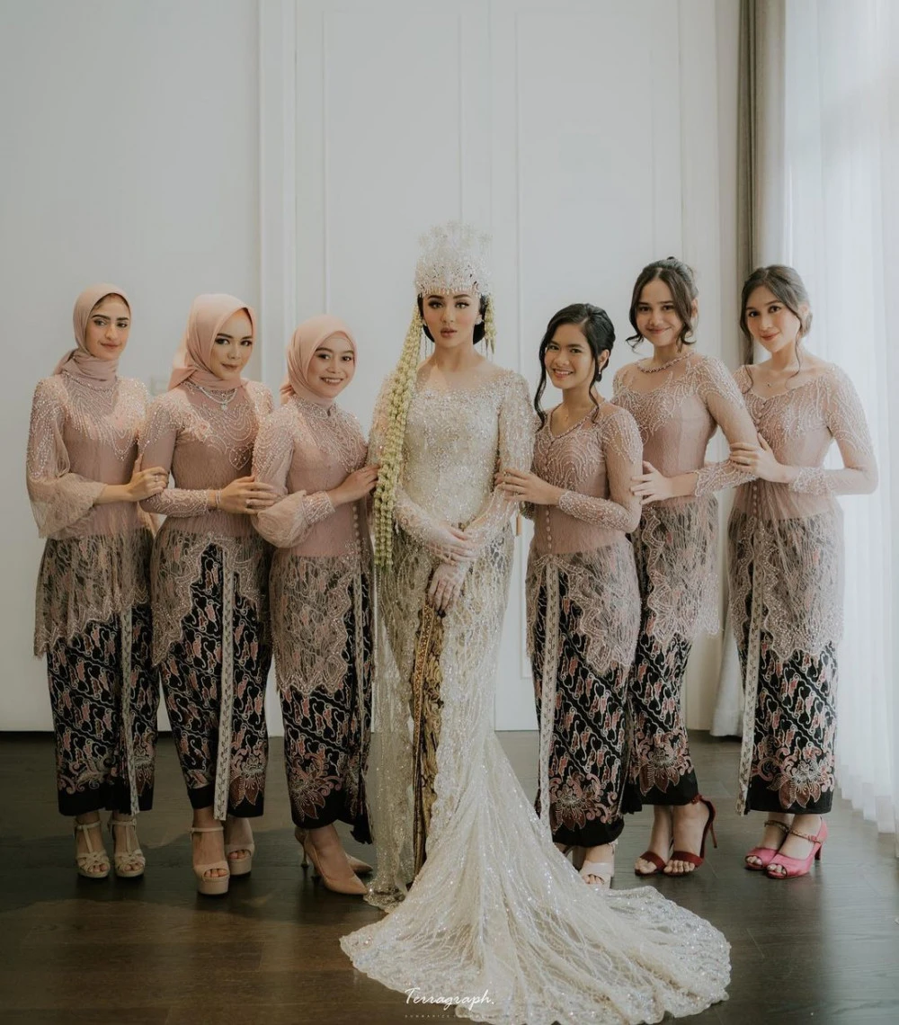 Kebaya bridesmaid hijab modern hotsell