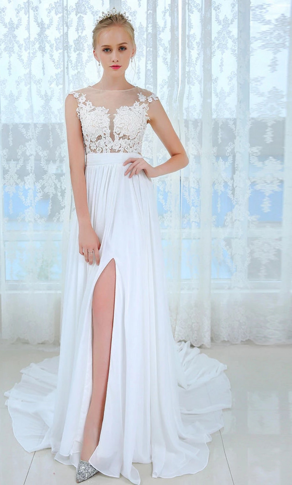 Gaun Pengantin Murah - Sifon Gaun Pengantin Murah - Sifon