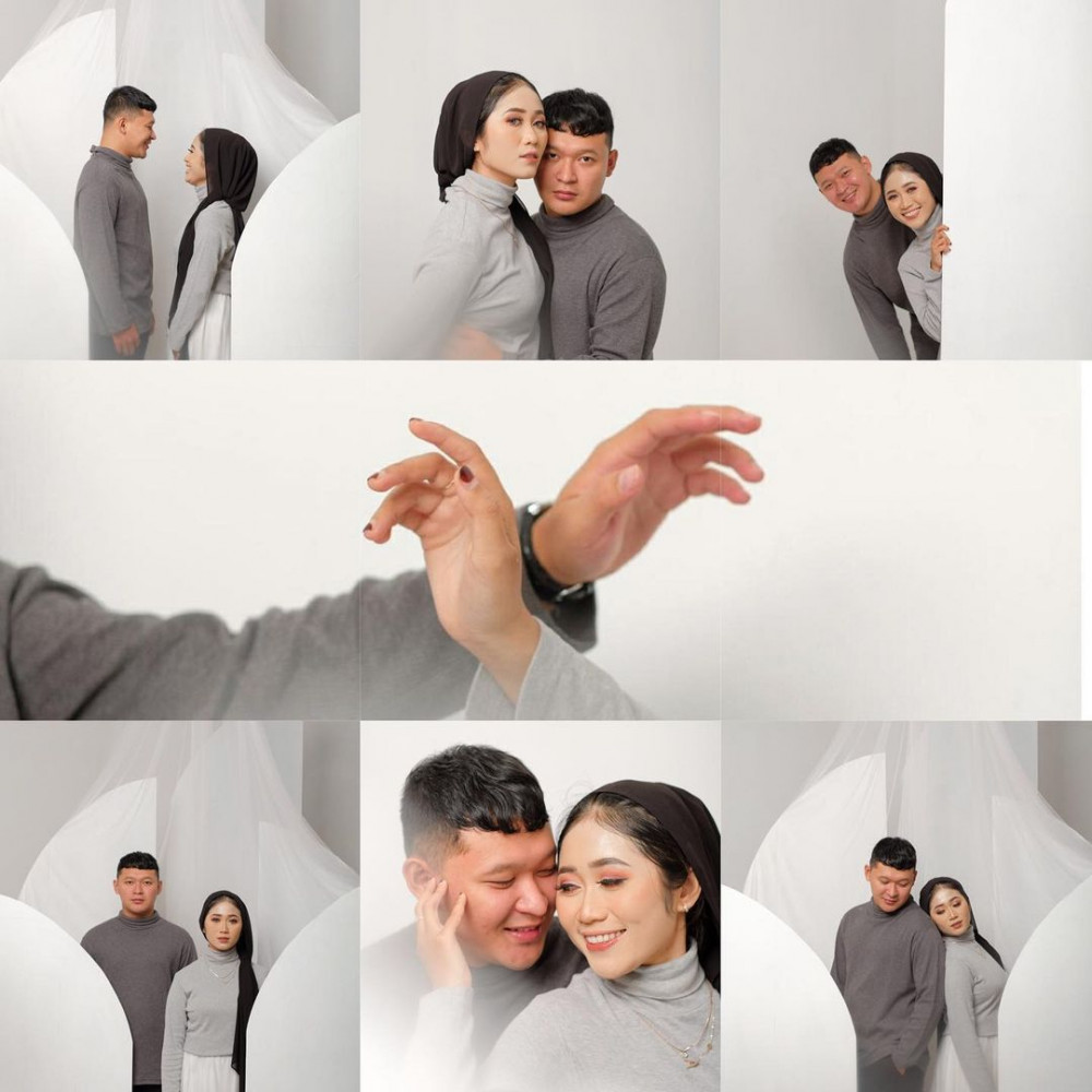 11 Ide  Foto Prewedding  Studio  untuk Kamu dan Pasangan 