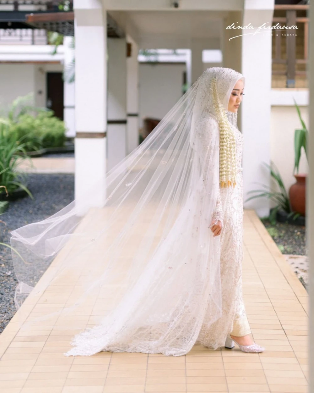 veil pengantin muslimah