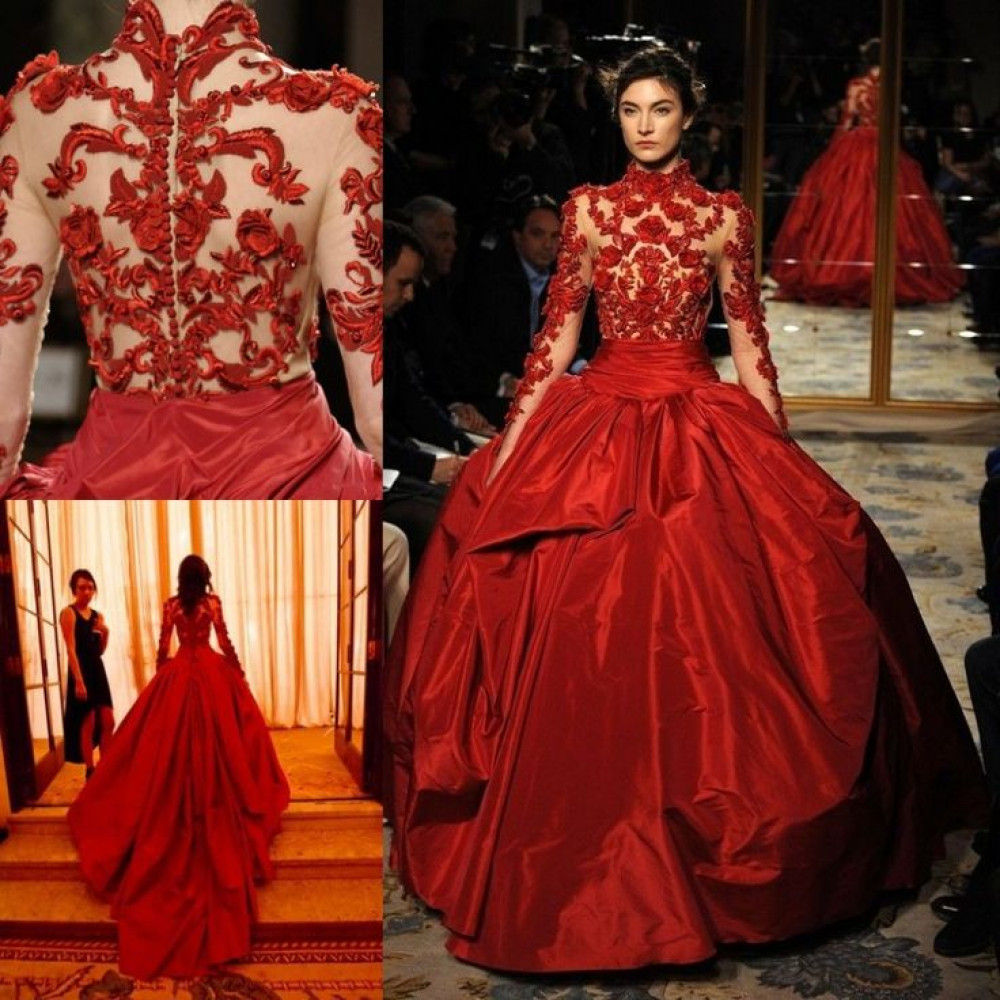 5 Inspirasi Gaun Pengantin Merah yang Bisa Kamu Gunakan ...