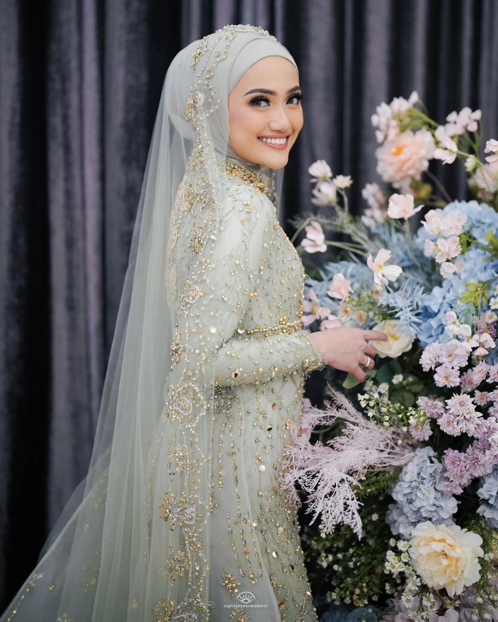 veil pengantin muslimah